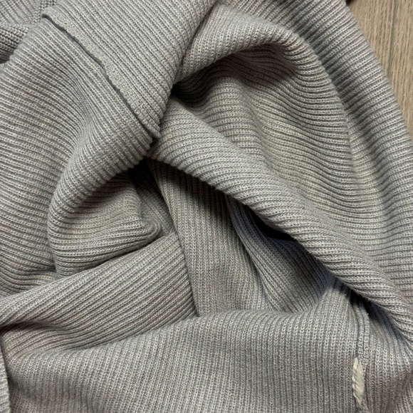 Vintage Saint James Men’s Turtleneck Gray Sweater Quiet Luxury Fishermencore - Picture 9 of 9